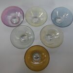 Iittala Jälkiruokamalja 2092 6 kpl hohtomaalattu Tapio Wirkkala.