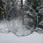 Nuutajärven lasi Pihlaja ikkunakoriste.