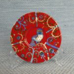 Iittala Taika lautanen 11,5 cm punainen.
