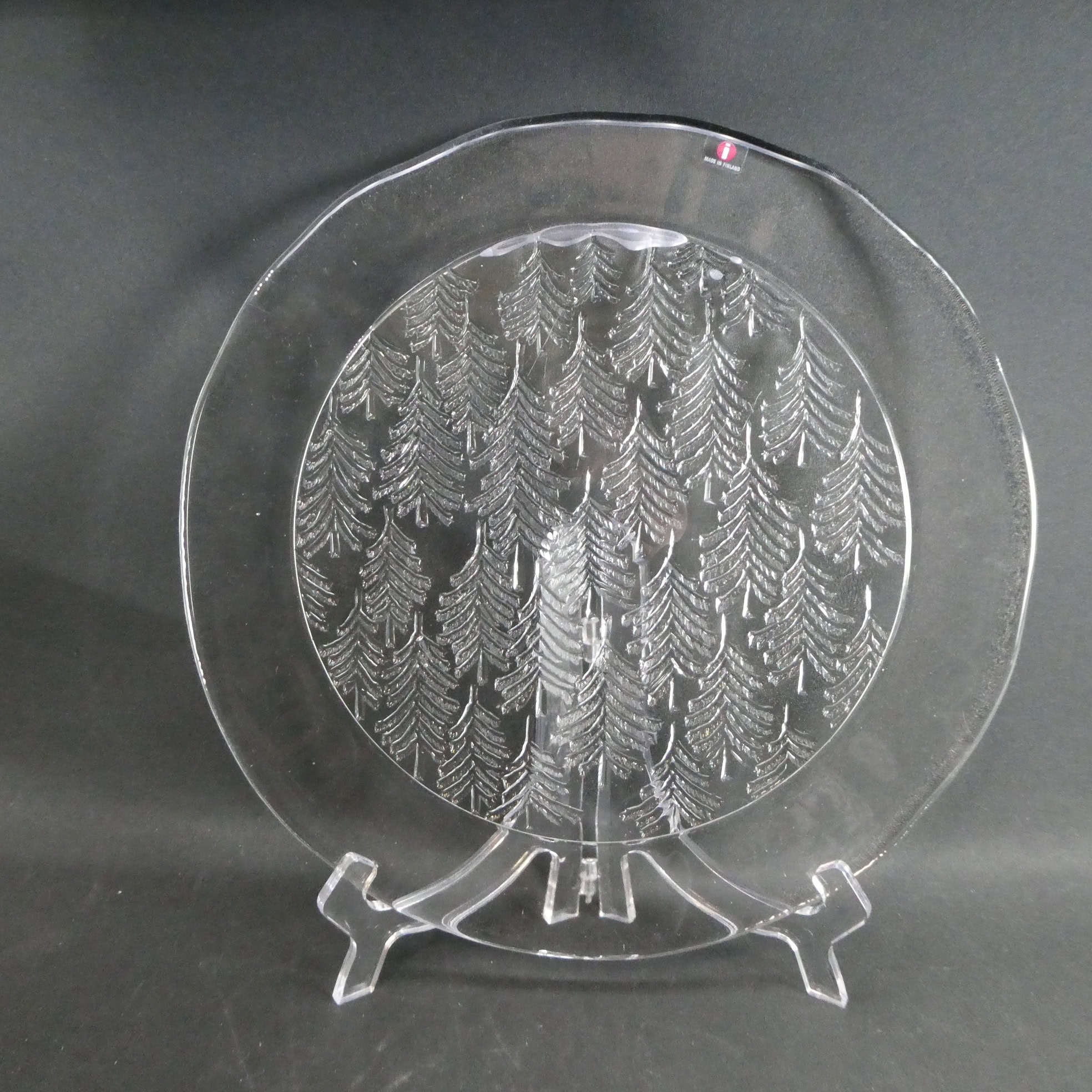 Iittala Kuusi lautanen 300 mm Jorma Vennola.