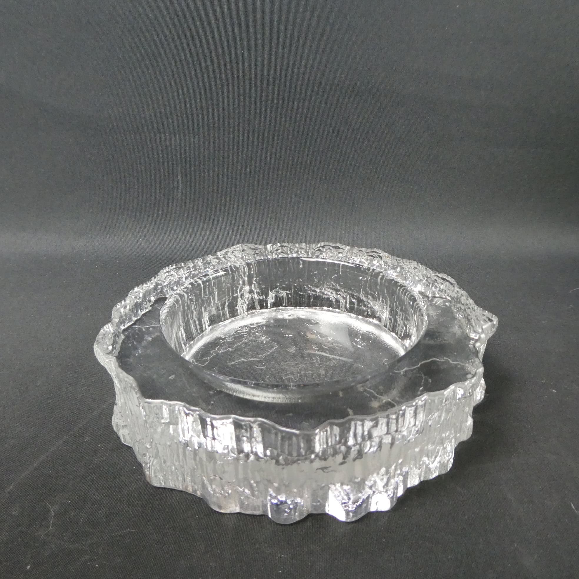 Iittala Aslak kynttilänalusta/tuhka-astia 160 mm.