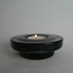 Iittala Halo kynttilälyhty harmaa Harri Koskinen.