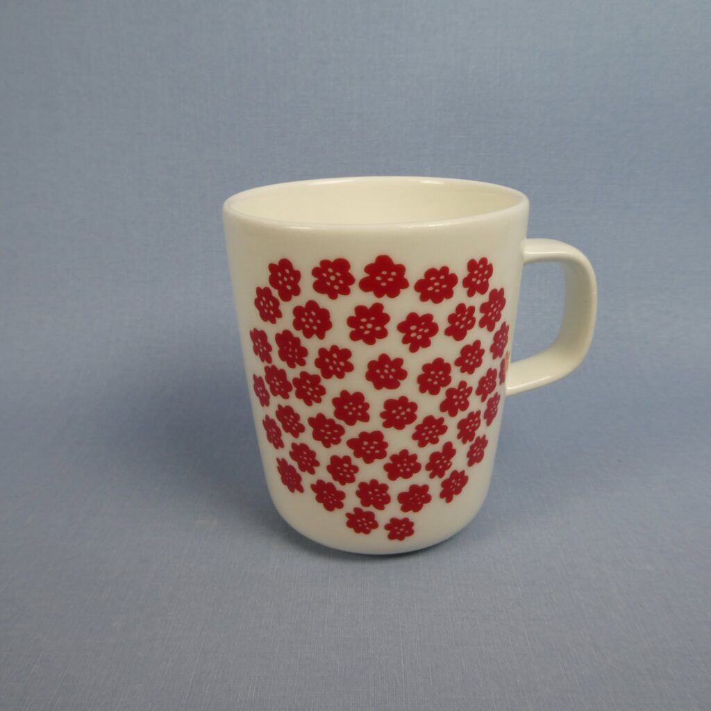 Marimekko Oiva Puketti muki 2,5 dl punainen