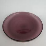 Iittala i-lasi lautanen 22 cm lila.