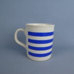 Marimekko Tasaraita muki sininen vintage.