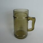 Riihimäen lasi Oluttuoppi 0,5 l ruskea.