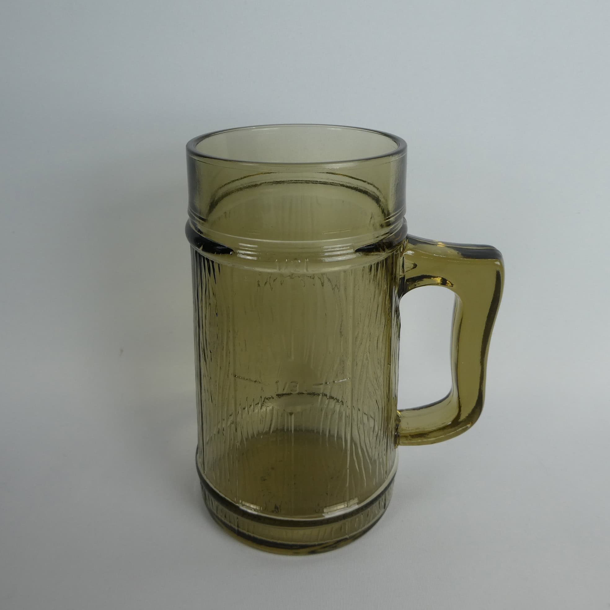 Riihimäen lasi Oluttuoppi 0,5 l ruskea.