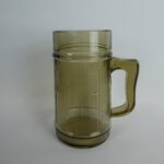 Riihimäen lasi Oluttuoppi 0,5 l ruskea.
