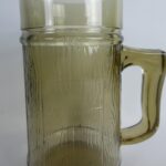 Riihimäen lasi Oluttuoppi 0,5 l ruskea.