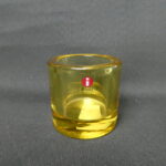 Iittala Kivi kynttilälyhty 60 mm sitruunankeltainen.