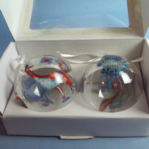 Iittala Tanssi lasipallo 2 kpl Klaus Haapaniemi.