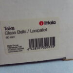 Iittala Tanssi lasipallo 2 kpl Klaus Haapaniemi.