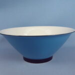 Arabia Harlekin Turkos tarjoilukulho.