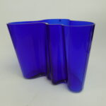 Iittala Aalto maljakko 160 mm sininen.