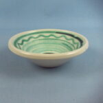 Kupittaan Savi pieni kulho 135 mm vihreä.