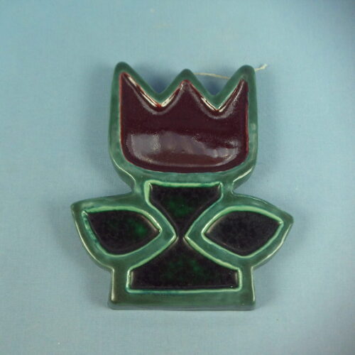 Kupittaan Savi vihertävä seinätaulu 21 x 17,5 cm.