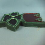 Kupittaan Savi vihertävä seinätaulu 21 x 17,5 cm.