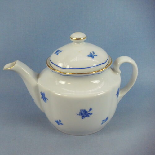 Arabia Teekannu Z-malli siniset ruusut 0,5 l.