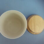 Arabia Appelsiini kannellinen purkki Minna Immonen.