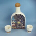 Arabian Pontikankeittäjät karahvi + 2 x snapsikuppi.