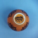 Arabia HLA malja 9,5 cm ruskea.