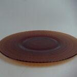 Nuutajärven lasi Kastehelmi tarjoiluvati 31,5 cm ruskea.