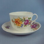 Arabia Teekuppi kukkia Z-malli 20-luku.