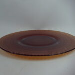 Nuutajärven lasi Kastehelmi tarjoiluvati 31,5 cm ruskea.