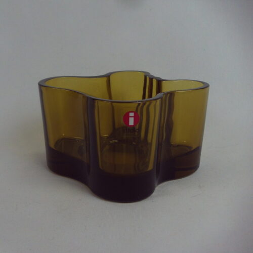Iittala Aalto kynttilälyhty 55 mm oliivi.