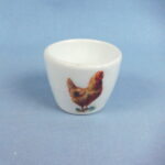 Arabia Kana munakuppi 20/30-luku H-malli.