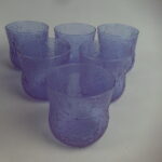 Nuutajärven lasi Fauna juomalasit 18 cl ametisti 6 kpl.