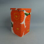 Marimekko Primavera peltipurkki oranssi.