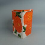 Marimekko Primavera peltipurkki oranssi.