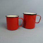 Finel Emalimuki punainen 2 kokoa.