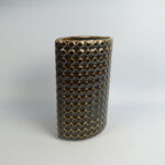 Arabia Harlekiini maljakko 379 ruskea.