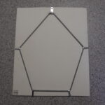 Arabia Kotini, linnani seinälaatta HLS.