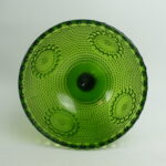 Riihimäen lasi Grapponia malja vihreä.