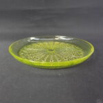 Riihimäki Riikinkukko lautanen 225 mm keltainen.