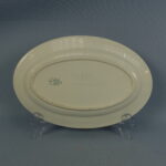 Arabia Lehvä tarjoiluvati soikea sininen.