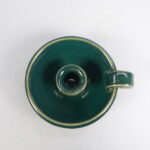 Arabia Kynttilänjalka 12 cm vihreä.