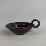 Arabia Kynttilänjalka 12 cm musta.