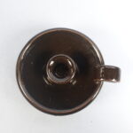 Arabia Kynttilänjalka 12 cm musta.