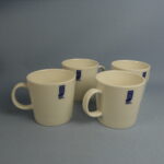 Arabia Teema muki valkoinen 4 kpl.