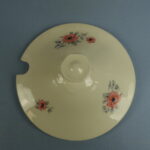 Arabia "Unikko" kannellinen kulho vaaleanpunainen AS-malli.