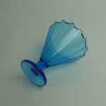 Nuutajärven lasi Tuttifrutti jäätelömalja vaaleansininen.