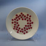 Arabia Kilta Marjat lautanen 19 cm punainen.