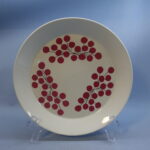 Arabia Kilta Marjat lautanen 23 cm punainen.