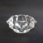 Nuutajärven lasi Virve kynttilänalusta 90 mm.