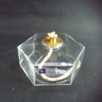 Nuutajärven lasi Liekki öljylyhty Oiva Toikka.