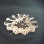 Muurlan lasi Kynttilänjalka "Tähti" punertava.